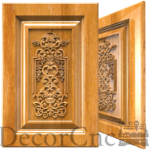 Різьблений дерев'яний фасад для меблів No1